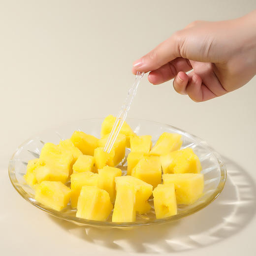 【批发】美丽雅晶透水晶叉水果叉 100支/袋 商品图6