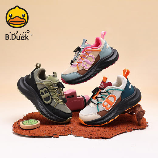 B.Duck小黄鸭童鞋春秋儿童休闲鞋28-37 B3686837 商品图0