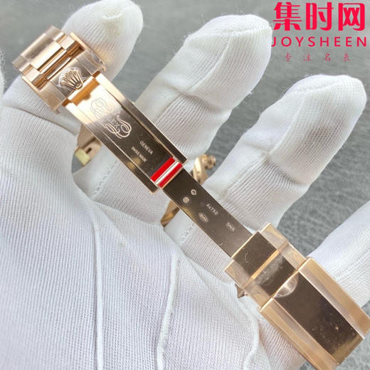 劳力士宇宙计型 VS迪通拿4131配重版 VS迪通拿全玫金款 配重版 男士腕表 丹东4131机 m126505-0001 商品图5