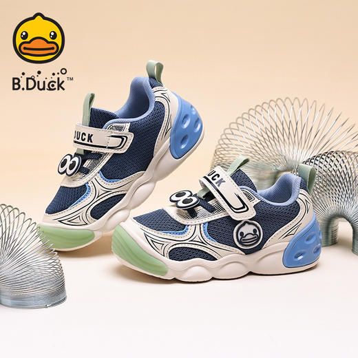 B.Duck小黄鸭童鞋春秋儿童休闲鞋24-30 B3686822 商品图2