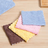 【批发】美丽雅去油易洗神奇抹布双层双面加厚款颜色随机 4张/包 商品缩略图10