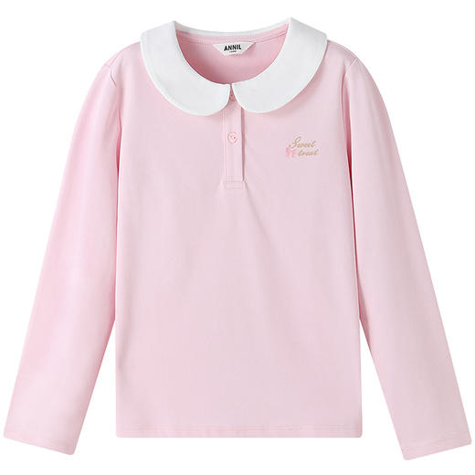 【实体店同款】女童翻领长袖针织衫秋季新款安奈儿童装AG531273 商品图7