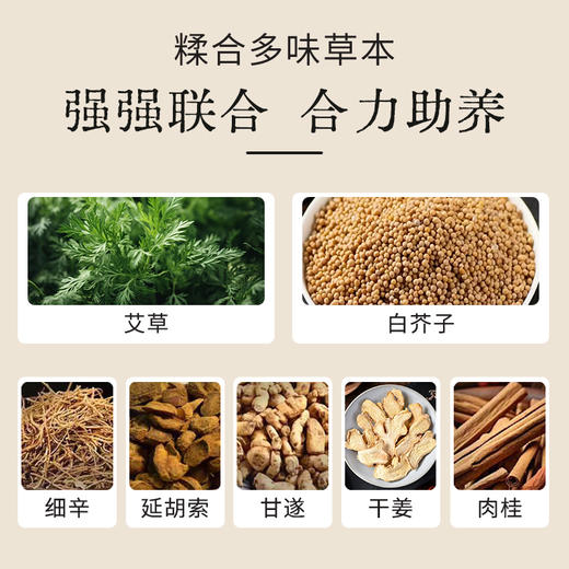 【冬寒夏养 贴养三伏 送穴位图】李时珍出品 三伏保健贴5盒（送穴位图*1） 商品图3