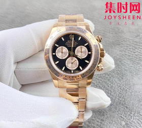 劳力士宇宙计型 VS迪通拿4131配重版 VS迪通拿全玫金款 配重版 男士腕表 丹东4131机 m126505-0001