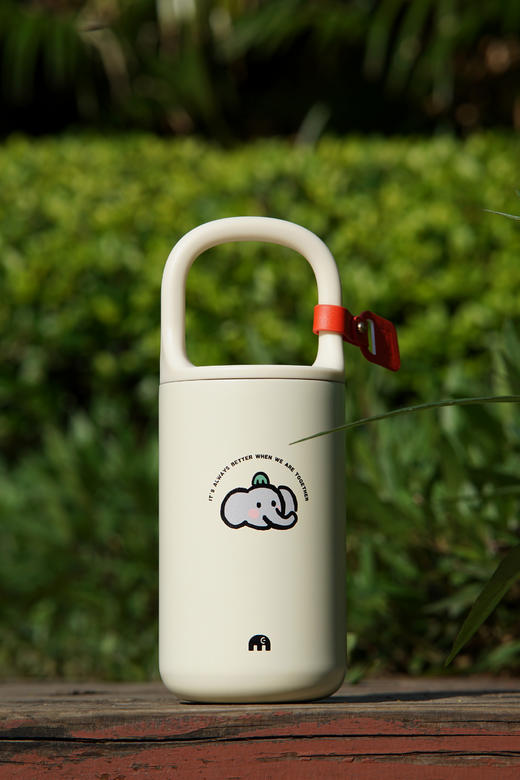 “象宝”手提316不锈钢保温杯   小象保温杯  魔法象文创 商品图2