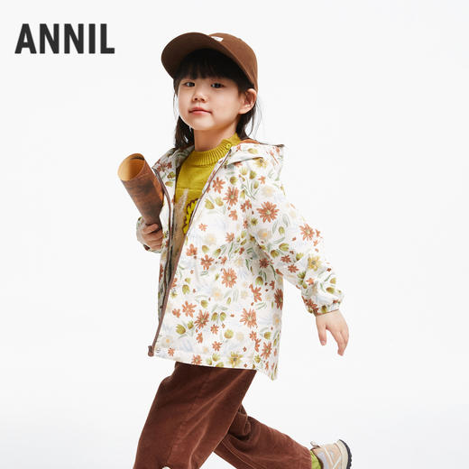【实体店同款】女童风衣外套秋季新款安奈儿童装TG535600 商品图2