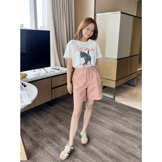 2507311     素 4分中裤 夏裤 商品图4