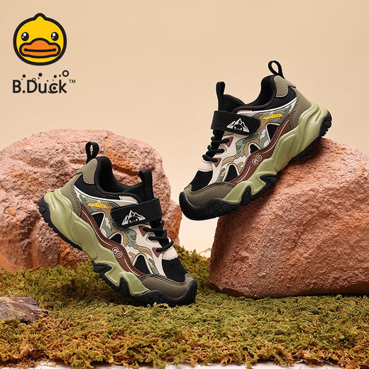 B.Duck小黄鸭童鞋春秋户外鞋26-33 B3686810 商品图0