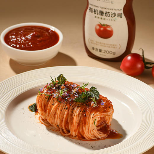 有机番茄沙司 | 200g/瓶 新疆天山北麓新鲜有机番茄 醇厚浓郁 甜酸适中 西式调味番茄酱 应物 商品图5