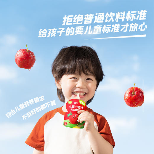 【新品】忆小口儿童山楂汁（100ml*8袋） 商品图3