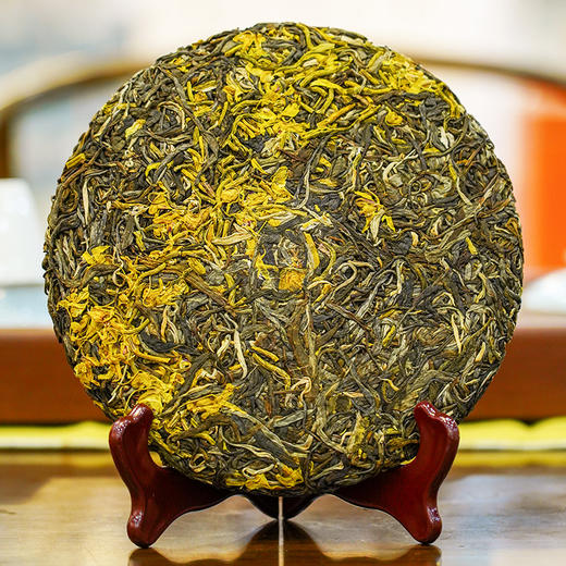 2025年【班章石斛】古寨春自主研发产品云南普洱茶云南铁皮石斛的邂逅 357g/饼 商品图2