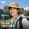 西部牛仔帽女夏季大头围户外徒步露营钓鱼帽子轻薄透气登山渔夫帽 商品缩略图2