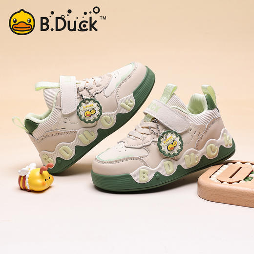 B.Duck小黄鸭童鞋春秋板鞋26-35 B3686814 商品图0