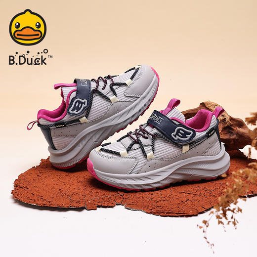 B.Duck小黄鸭童鞋春秋儿童休闲鞋28-35 B3686838 商品图3