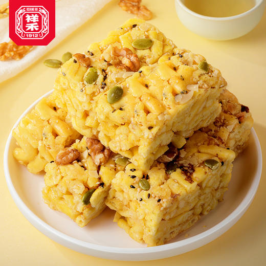 祥禾饽饽铺萨其玛坚果鸡蛋传统老式天津手工低糖食品 商品图2