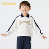 巴拉巴拉童装儿童卫衣男童学院风秋装印花宝宝长袖上衣翻领休闲装 商品缩略图1