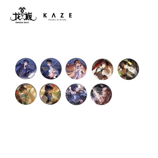 龙族 味蕾突袭系列 第二弹 吧唧 徽章 9包/盒 国谷 商品图0