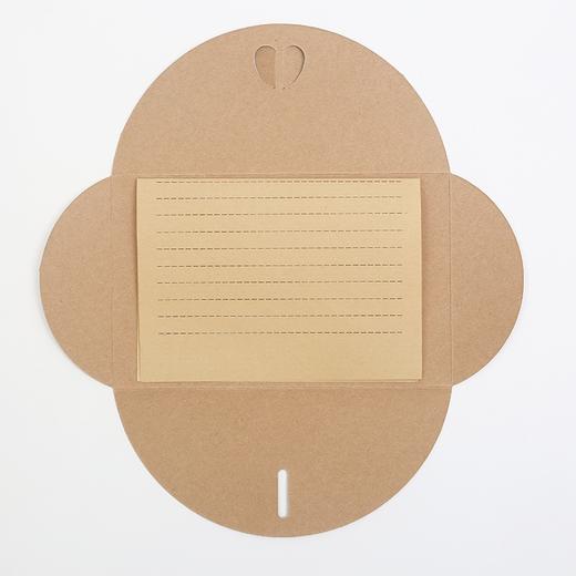 创意信纸信封套装 写信的信纸手写留言小卡片节日贺卡情人节表白干花信笺纸复古牛皮纸 随机1套 商品图4