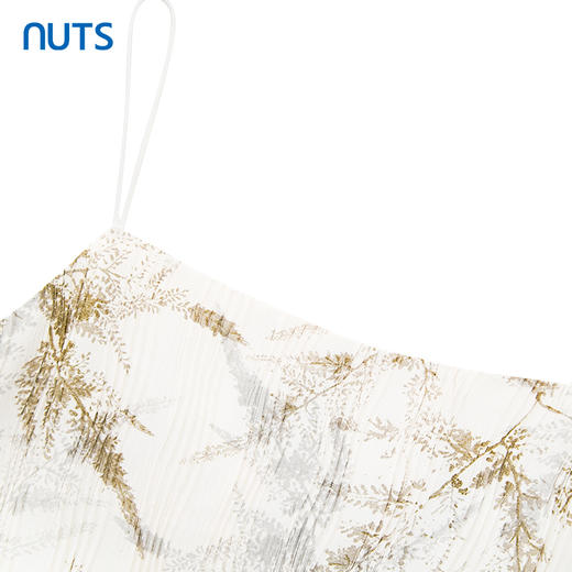 NUTS商场同款夏季高级感气质宽松吊带连衣裙428103401 商品图2