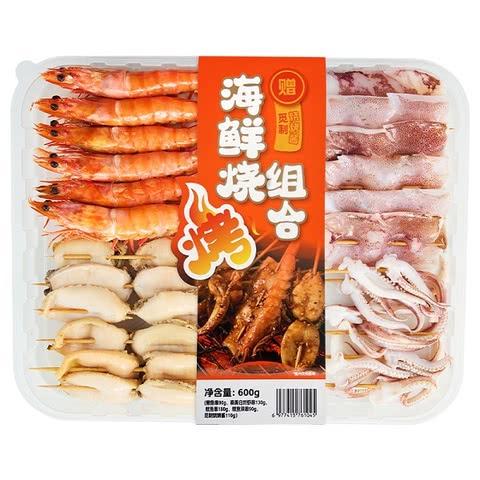 MM 山姆 海鲜烧烤组合 600g 商品图0