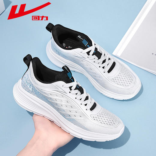 回力男鞋运动鞋男款夏季透气男士休闲鞋软底轻便减震网面跑步鞋子WL(AB)-0791 商品图7