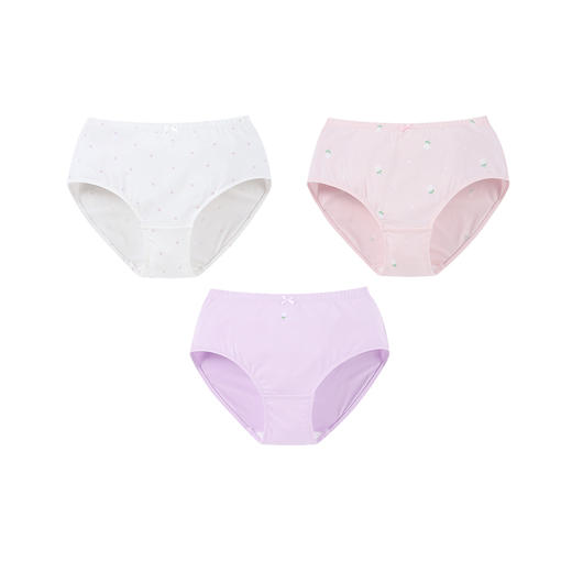 【实体店同款】女童三角裤三件装秋季新款安奈儿童装JG537234 商品图4