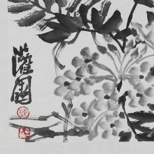 陈太一《凌霄花》国画原作33CM*33CM 手绘宣纸花鸟作品 商品图2