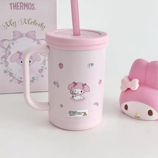 (5起少3元)THEMOS膳魔师吸管保温咖啡杯600ml萌宠系列（三种颜色） 商品图3