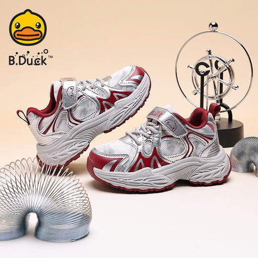 B.Duck小黄鸭童鞋春秋儿童休闲鞋27-35 B3686831 商品图3
