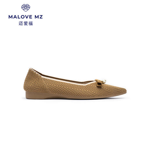 王妃鞋3.0升级MALOVE MZ法式提花编织24P20-3/BT156A浅口单鞋女 商品图0