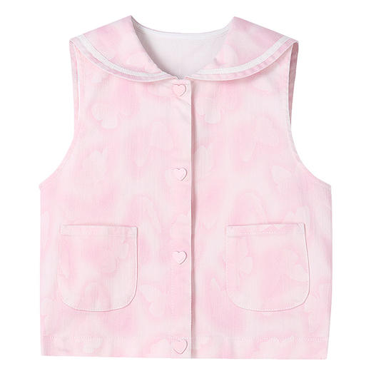 【实体店同款】女童翻领马夹秋季新款安奈儿童装XG532117 商品图6