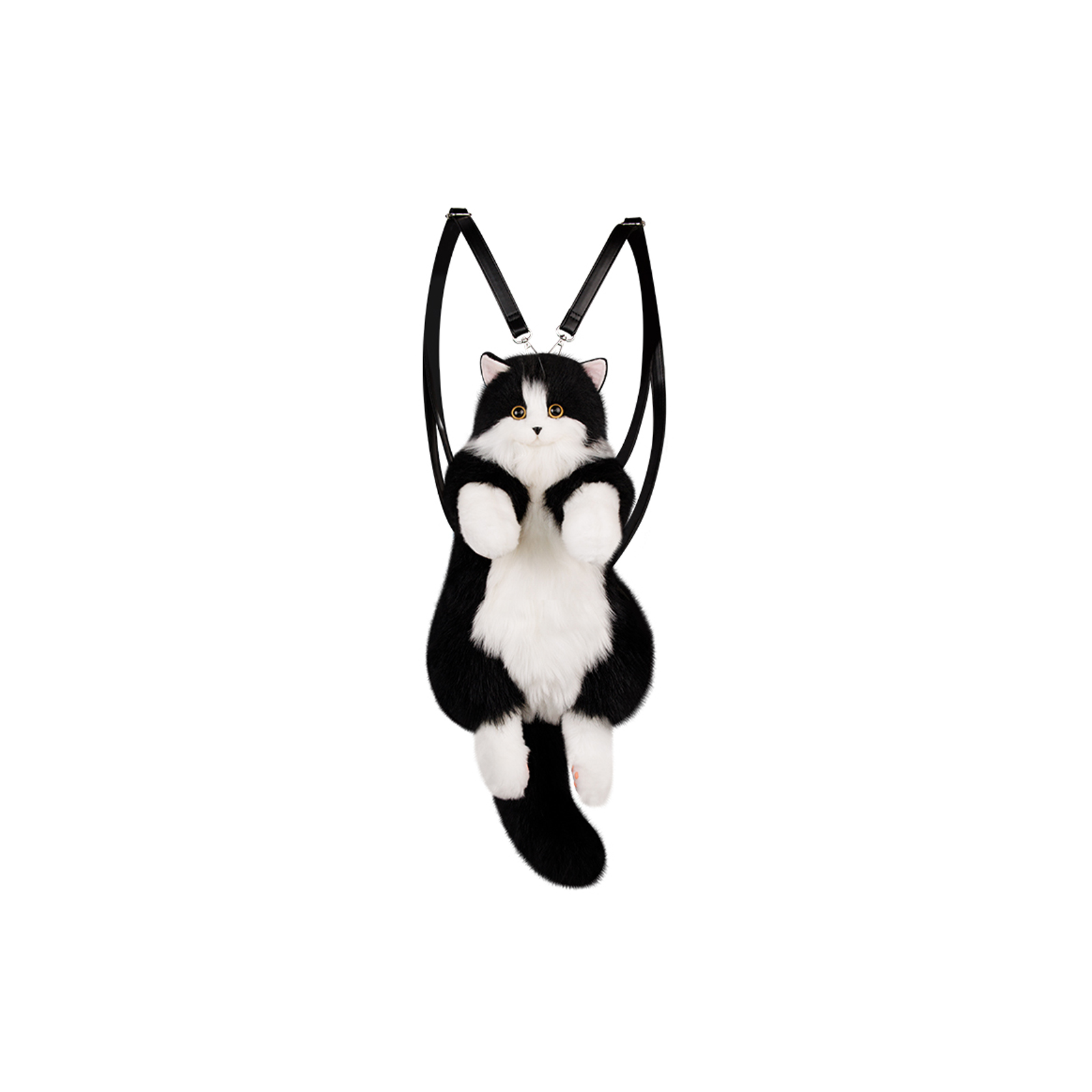 Chongker/宠客 奶牛猫背包 标准款（皮质肩带）