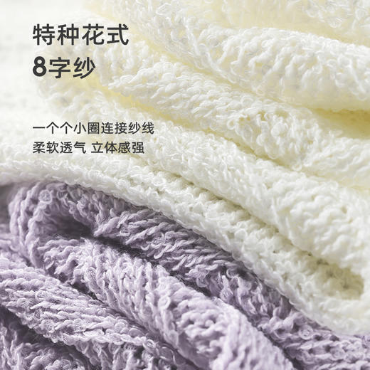 三彩2025秋季新款简约V领蕾丝花边针织衫肌理感小开衫短袖M 商品图4