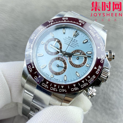 劳力士宇宙计型 VS迪通拿4130配重版 VS迪通拿冰蓝迪 配重版 男士腕表 丹东4130机 商品图2