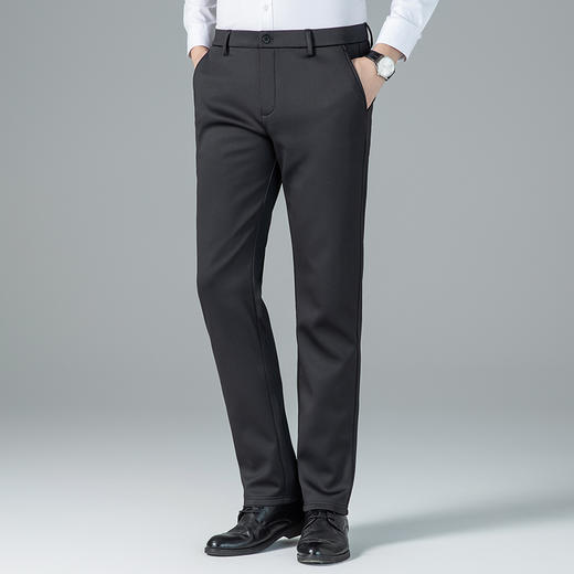 【远红外发热&抗菌】圣得西秋冬加绒加厚商务直筒休闲 商品图1