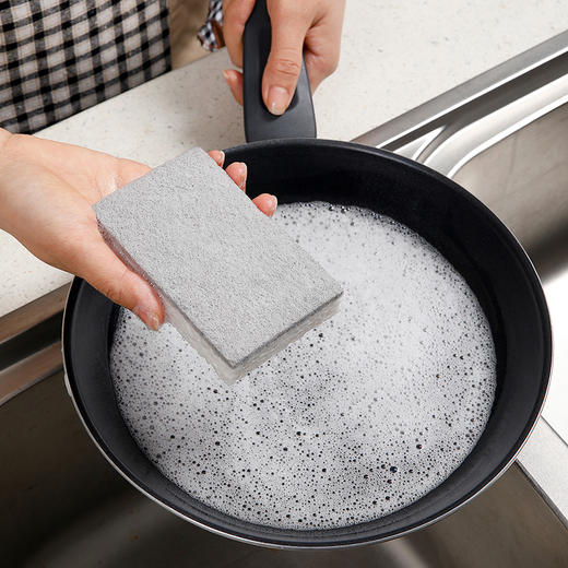 【批发】美丽雅 木桨海绵复合百洁刷4片入 商品图3