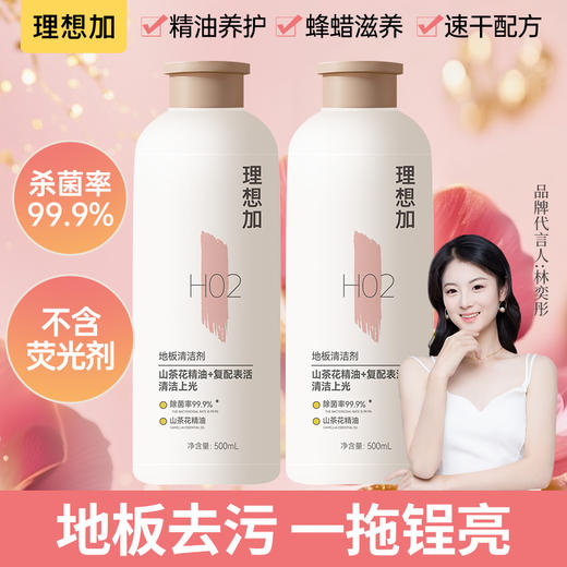 理想加木地板清洁剂瓷砖洗地砖清洗液拖地专用持久留香强力去污 商品图2