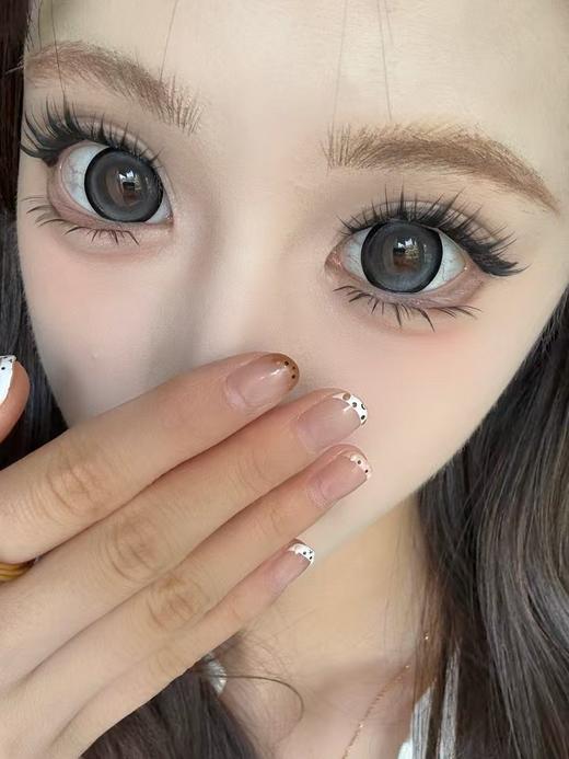 <大直径>Liliyacon-笨蛋比熊 灰-14.5mm【日抛六片装/半年抛 0-1000度 含525/575】 商品图2