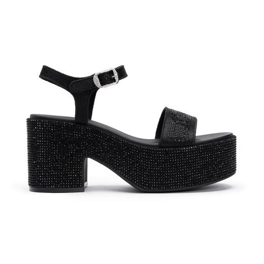 王妃MALOVE MZ M公主水晶凉鞋24P40-1/BT174A高跟鞋女 商品图0