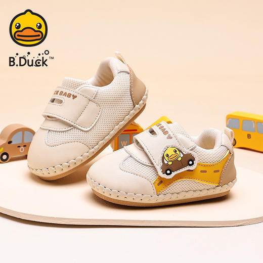 B.Duck小黄鸭童鞋春秋步前鞋12-18 B3686936 商品图2