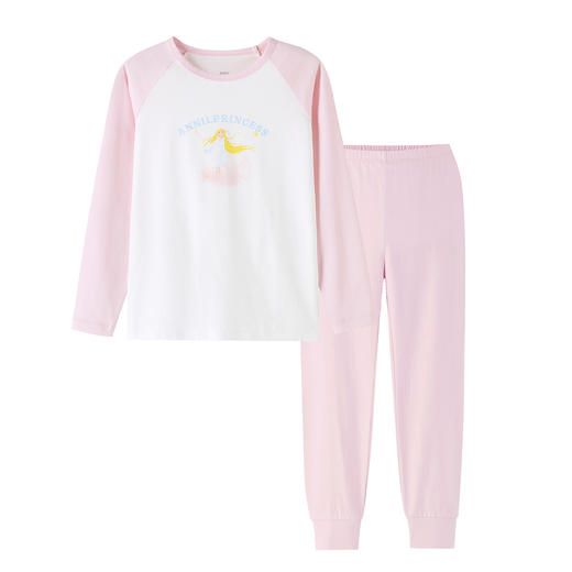 【实体店同款】男女童秋衣裤套装秋季新款安奈儿童装JM537264 商品图6