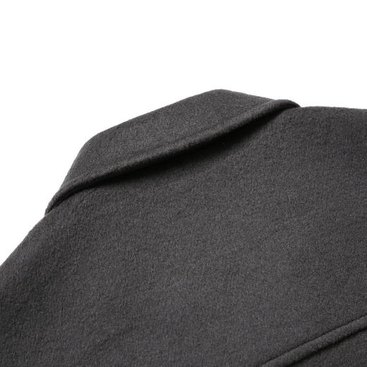 【含绵羊毛】圣得西男士毛呢夹克2025秋季新款保暖舒适翻领外套 商品图11