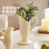 摩登主妇法式花瓶复古浮雕铃兰轻奢风高级感陶瓷摆件客厅水培插花 商品缩略图2