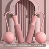 【减脂神器🔥静音跳绳】欧道两用负重跳绳，室内健身不扰邻！樱花粉/莫奈粉多色可选，轴承设计更顺畅💪轻松燃脂，健康加倍！ 两用负重轴承无绳跳绳器 室内运动静音大球跳绳 商品缩略图0