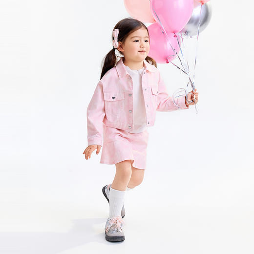 【实体店同款】女童全腰短裙秋季新款安奈儿童装XG533213 商品图3