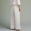 【林栖设计小店】【植物染】亚麻阔腿裤手工钉珠2025秋季新款百搭裤子女F1953225 商品缩略图6