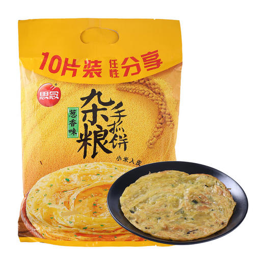思念葱香味杂粮手抓饼900g/袋 商品图0