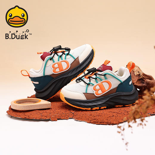 B.Duck小黄鸭童鞋春秋儿童休闲鞋28-37 B3686837 商品图4