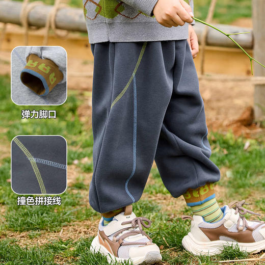 【新品】嘟嘟家儿童慢跑裤秋季男童休闲裤25秋款女童运动裤宝宝裤子童装潮 商品图2