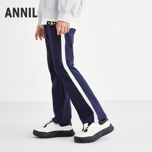 女童全腰针织单裤秋季新款安奈儿童装EG536576 商品图2